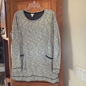 Merona Tunic length Sweatshirt